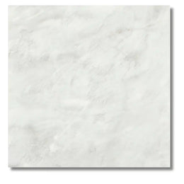 Soft cream matt finish tile styled in a minimalist kitchen interior