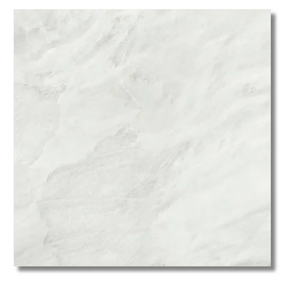 Alexandria White Matt – Porcelain Tile in bright hallway