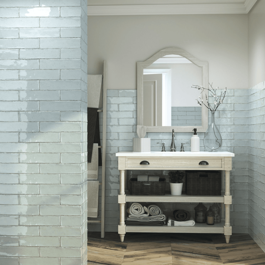 Aurea Sky wall tiles glossy finish