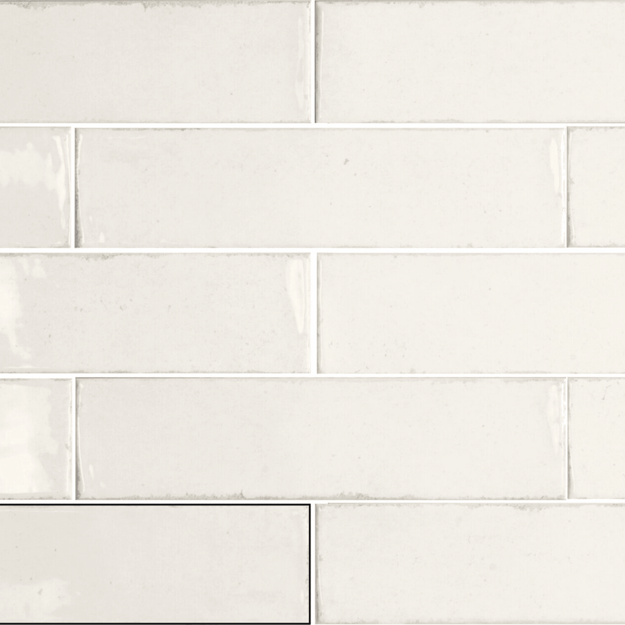Elegant Aurea White ceramic tiles