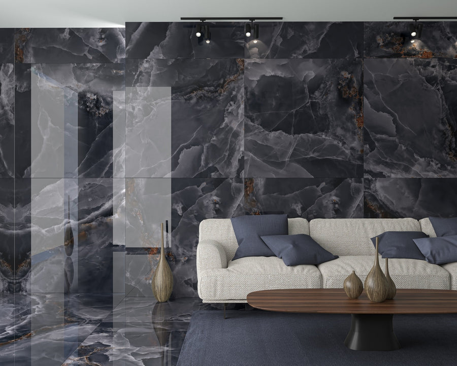 Iceland Midnight Tile