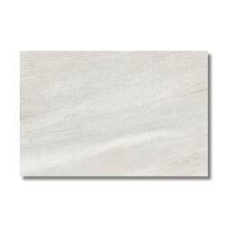 Outdoor patio floor with cream stone effect porcelain tiles