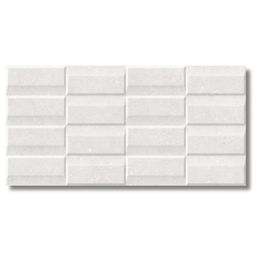 Acron White Exact Décor ceramic concrete effect wall tiles