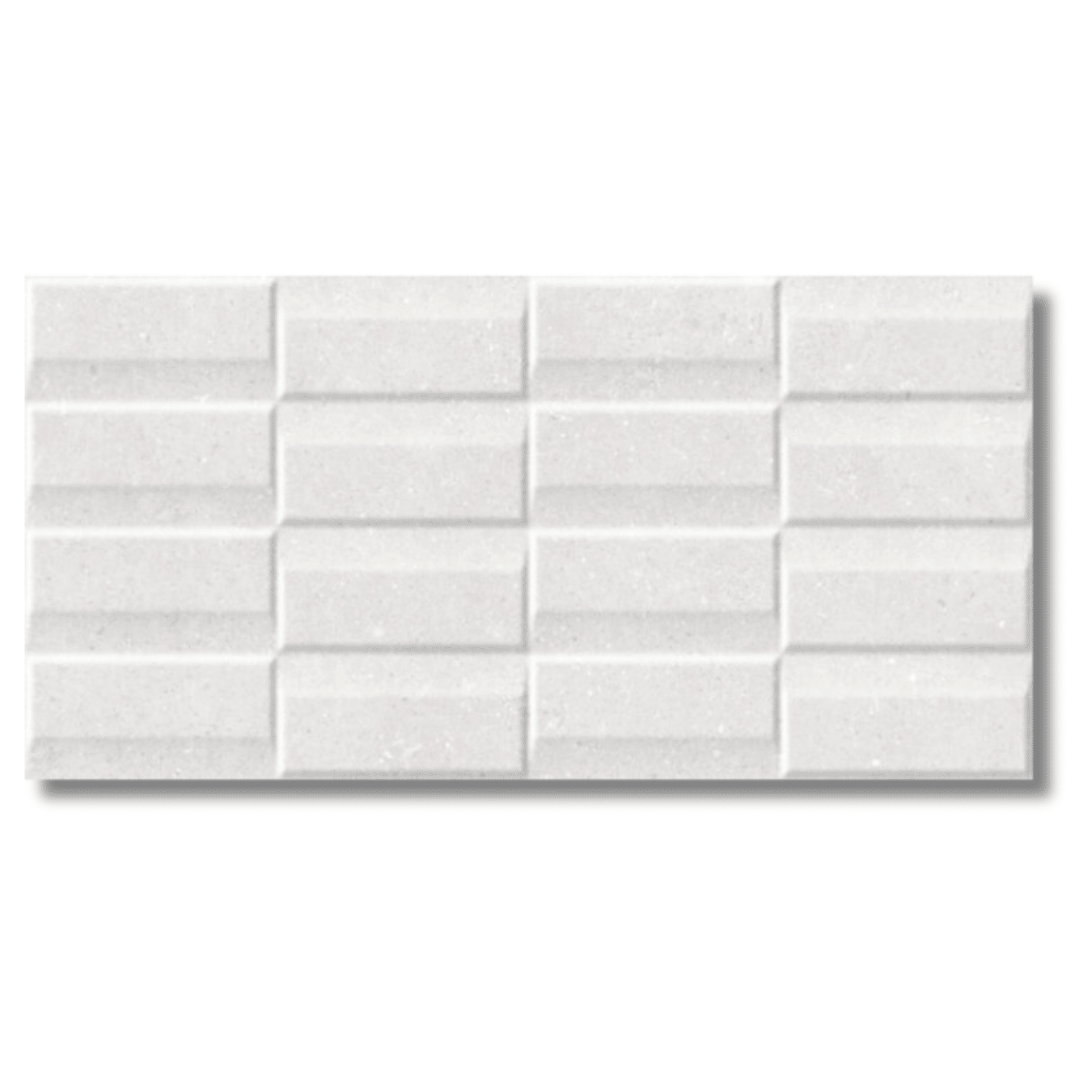 Acron White Exact Décor ceramic concrete effect wall tiles