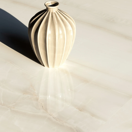 Polished ivory porcelain tiles for wall and floor design