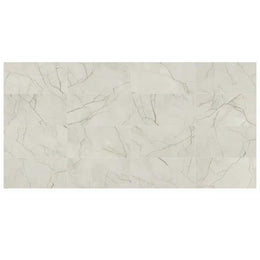 Amboise white matt marble tile for modern interiors