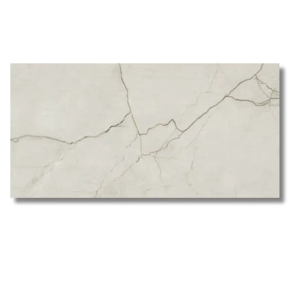 Ambois Lux 60X120 Luxury porcelain floor tile in soft marble finish