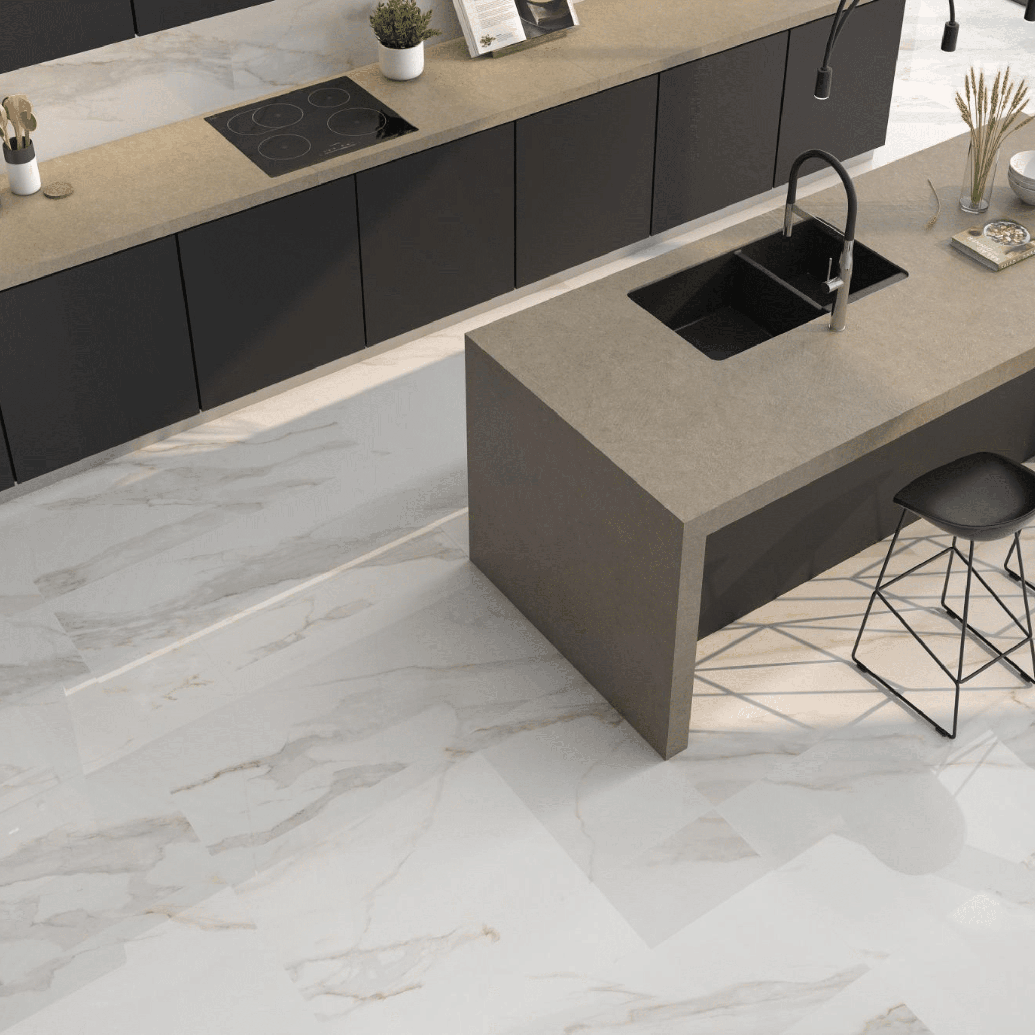 Durable porcelain tile Apulia Gold