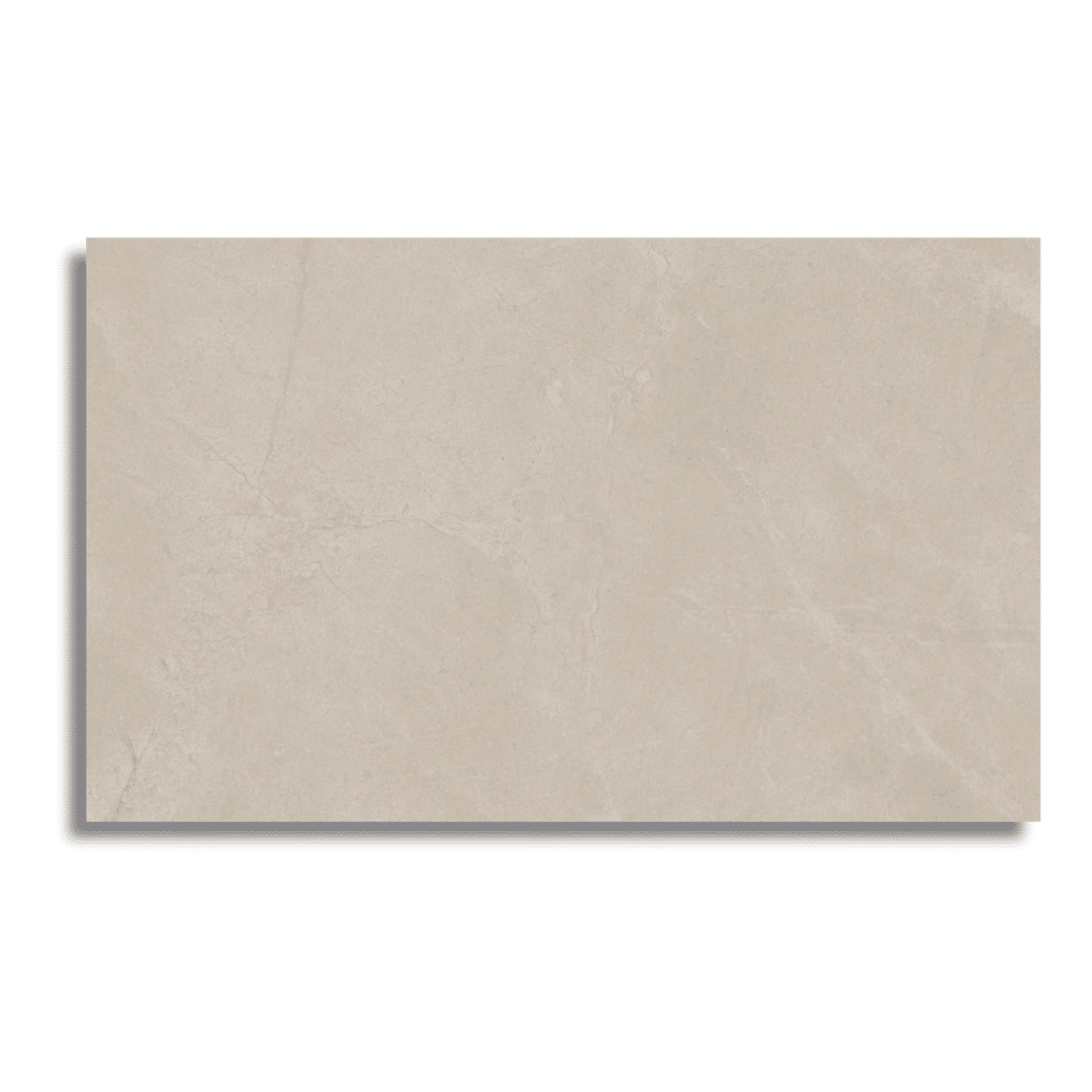 Elegant cream ceramic tile with subtle matt surface
