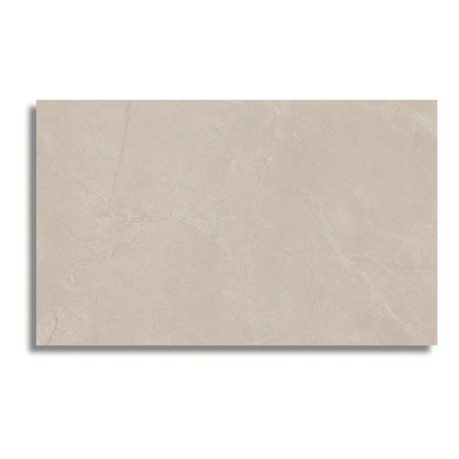 Elegant cream ceramic tile with subtle matt surface