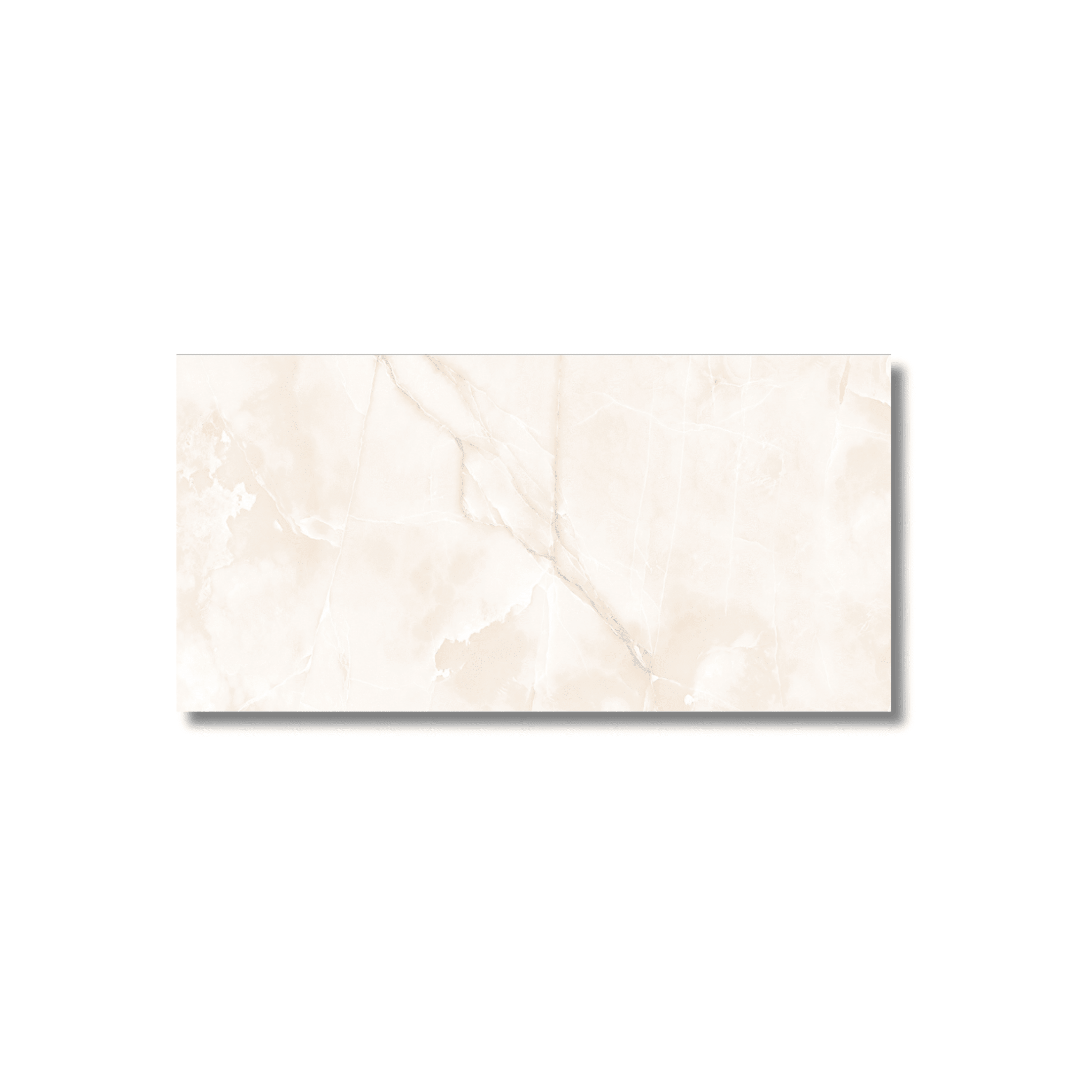 Large format 600x1200 Beige Onyx tile