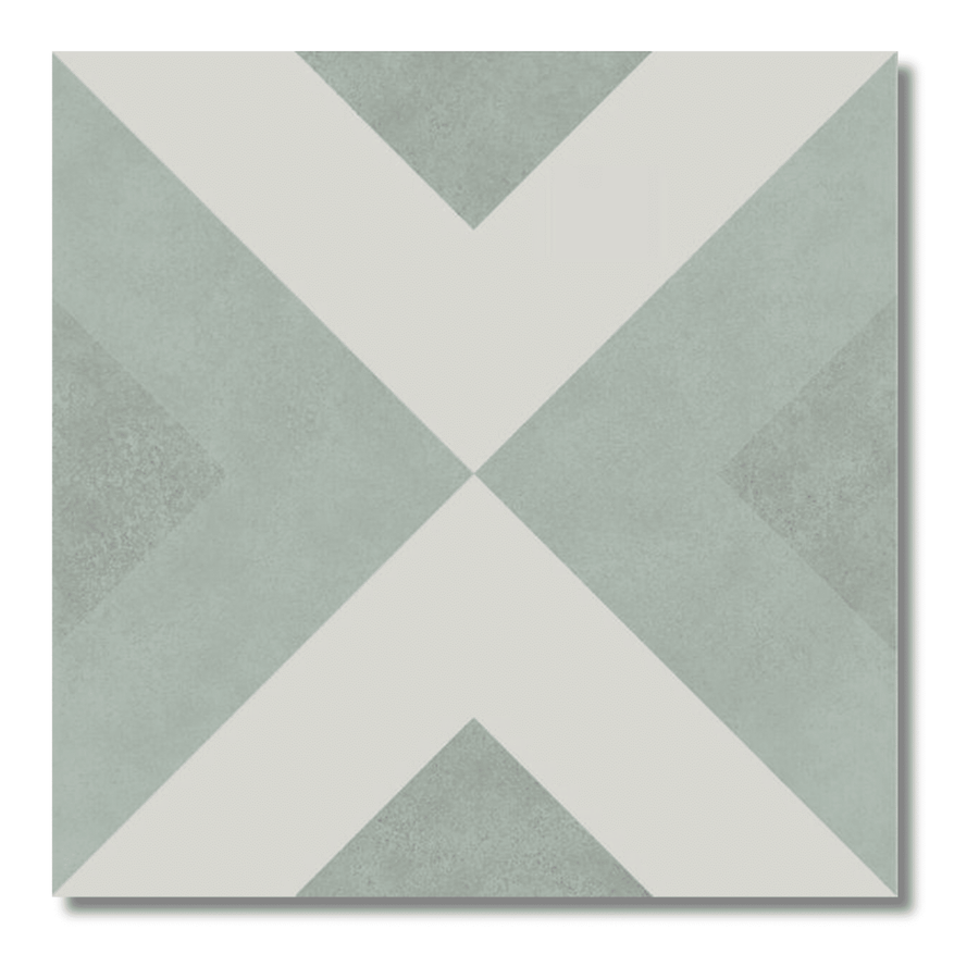 Brienna Acqua decorative matt tiles