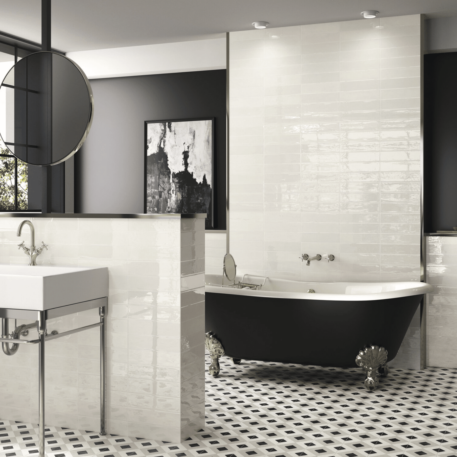 Brienna Coal Ape Grupo tiles