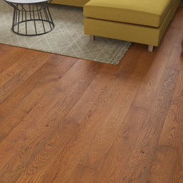 Northcote Natural Oak Engineered Wood Flooring in a room setting