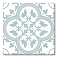 Decorative blue ceramic tiles featuring soft matt surface