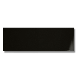 Glossy black ceramic brick tile for modern interior walls