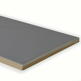 Polished metro effect grey ceramic wall tiles