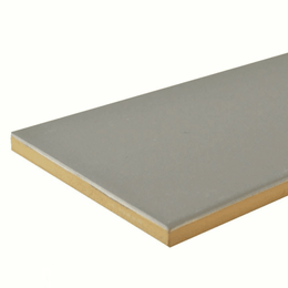 Grey metro effect ceramic tiles with glossy finish