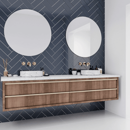 -lasting Blue Colour: Deep striking tone Wall Application: Ideal for interiors Low Maintenance: Easy to clean Elegant Style: Enhances wall aesthetics ALT Text Suggestions (10) Bricks navy gloss ceramic metro wall tiles design Navy blue gloss ceramic tiles for stylish walls Gloss finish blue ceramic metro tile for interiors