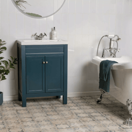 Metro style white gloss ceramic tiles for clean walls