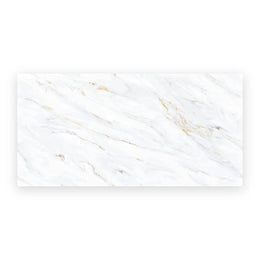Calcatta Borghini white porcelain onyx effect wall and floor tiles