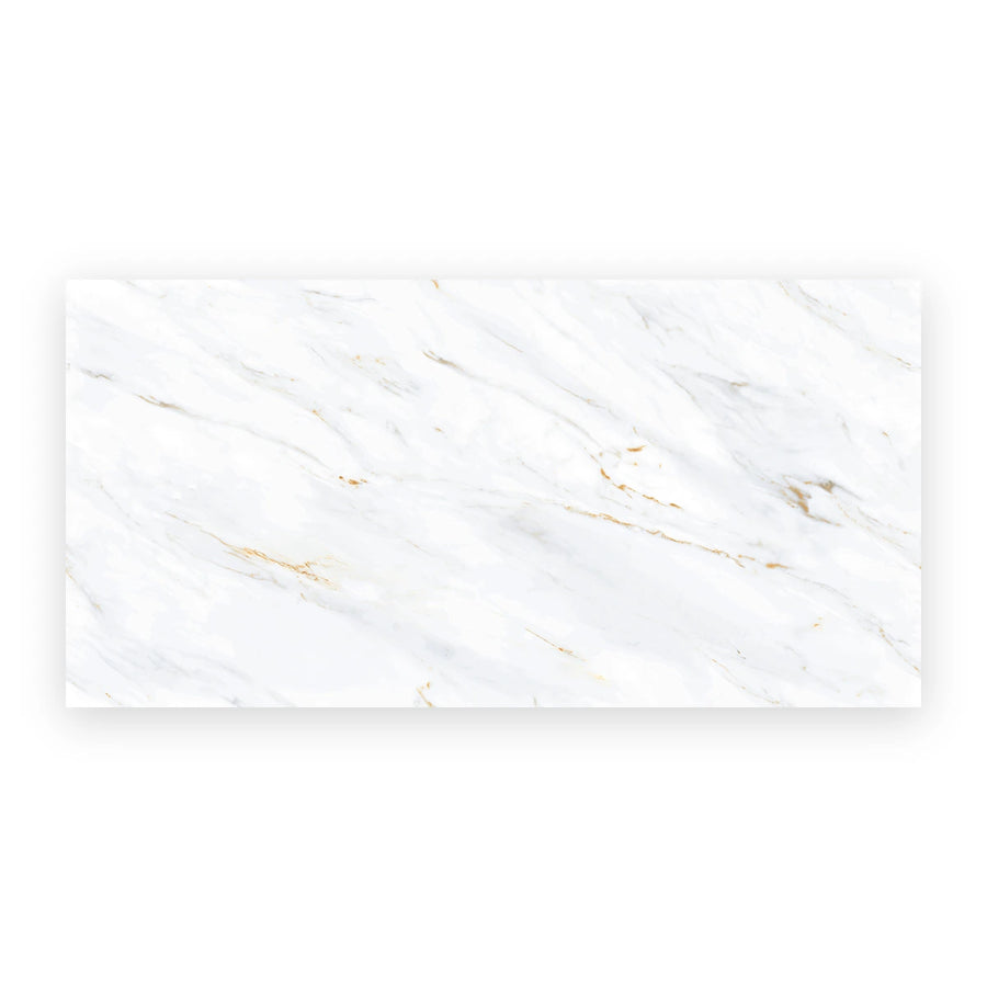 Premium white onyx effect porcelain wall and floor surface