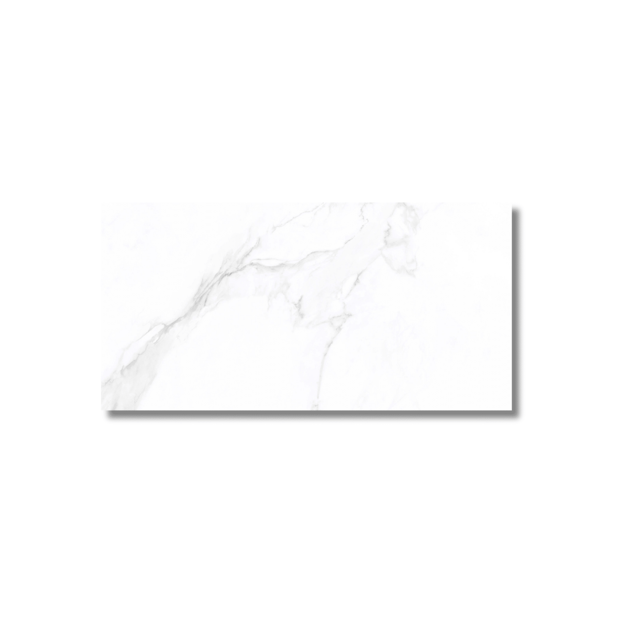 Large white porcelain floor tile Calipso