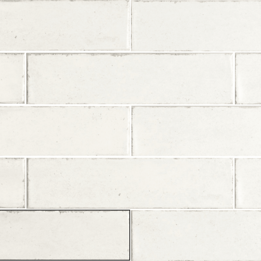 Calvio White wall tiles Spain