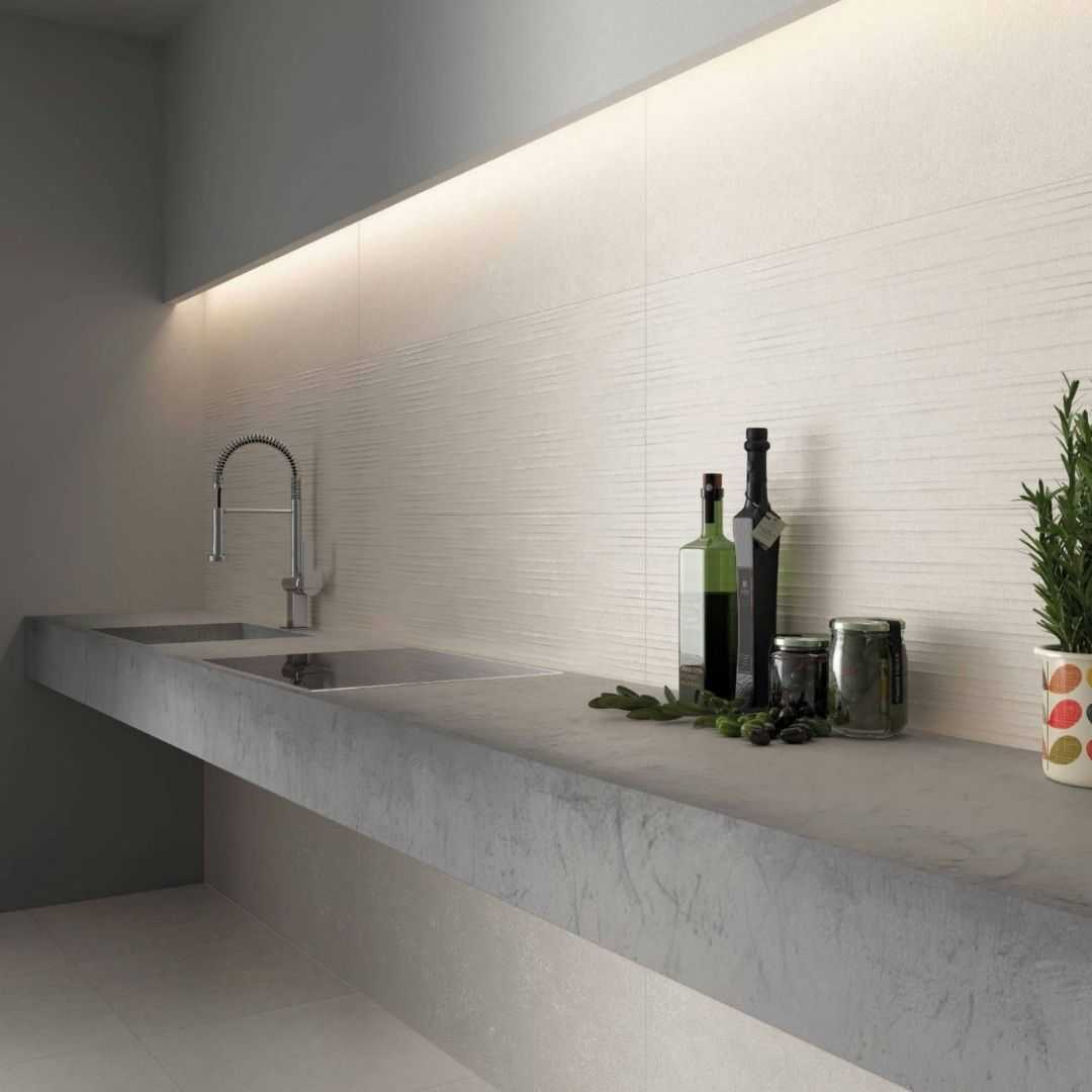 Caddy Grey 300x600 Matt Stone Effect Porcelain Tile - Render