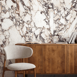 Durable Calacatta Viola porcelain marble tiles