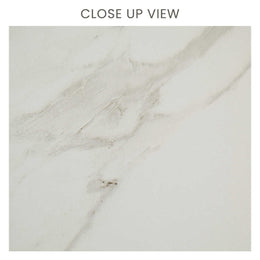 Calacatta White 300x600 Matt Marble Effect Porcelain Tile - Close Up