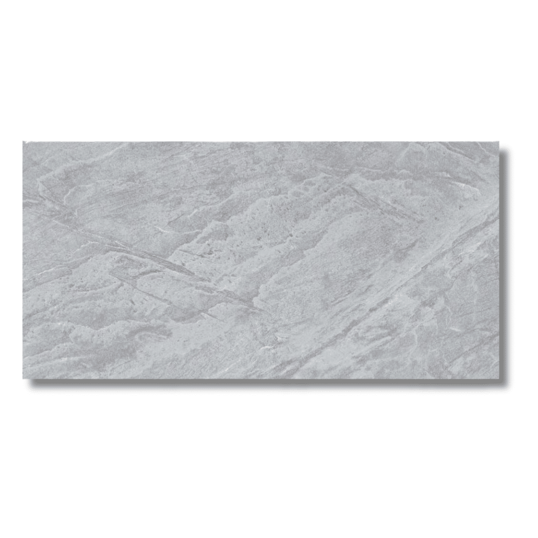 Marble effect Cameo Dark Grey matt porcelain tiles