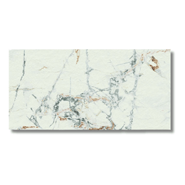 White matt marble-look tiles for floor wall