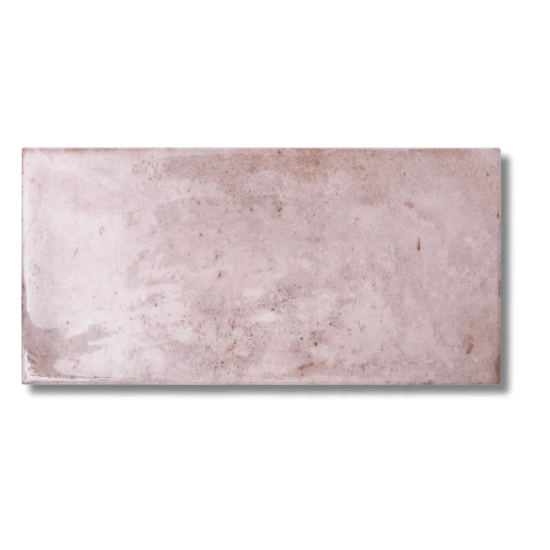 Gloss purple ceramic metro effect tile for interior walls