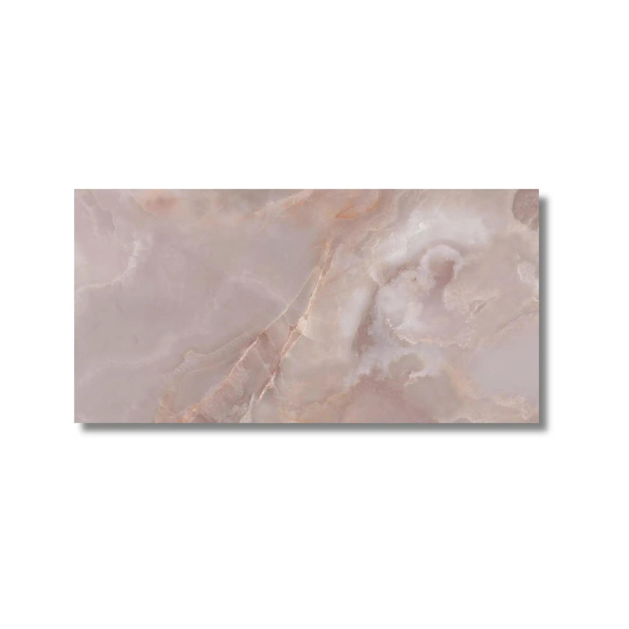 600x1200 mm Oni Coral porcelain tile installation