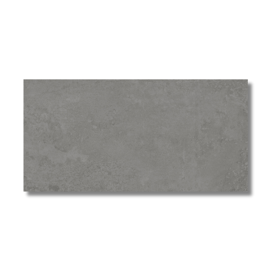 Graphite porcelain wall and floor tiles with stone effect texture