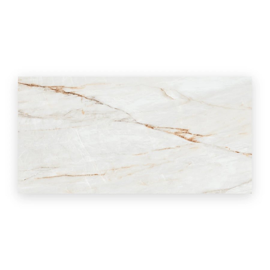Elegant beige porcelain onyx inspired wall and floor tiles