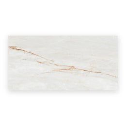 Polished beige porcelain wall and floor onyx effect tiles