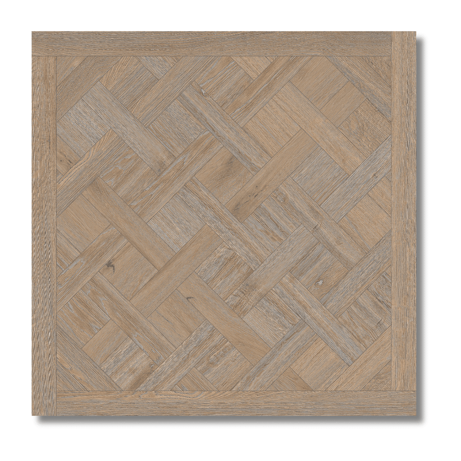 Chester Chestnut brown porcelain tiles with glossy finish