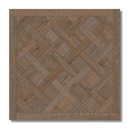 Brown porcelain flooring with natural wood design finish