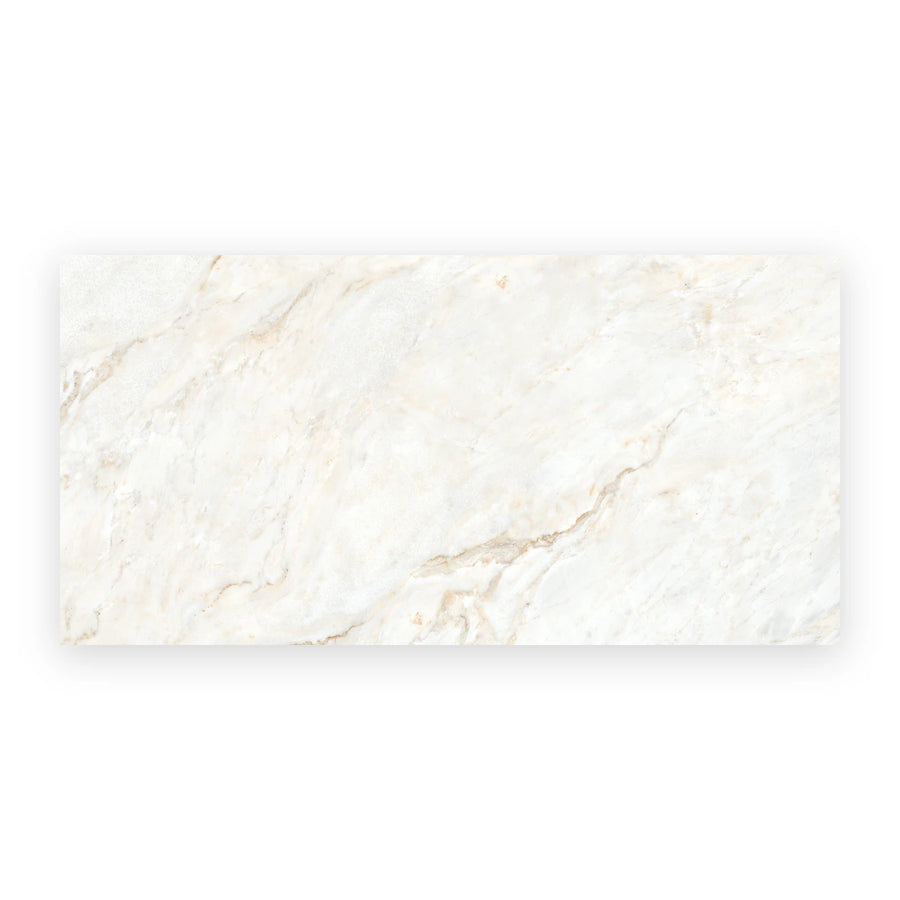 Delicato Bianco white porcelain marble effect wall and floor tiles