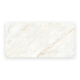 White porcelain polished marble effect wall and floor tiles