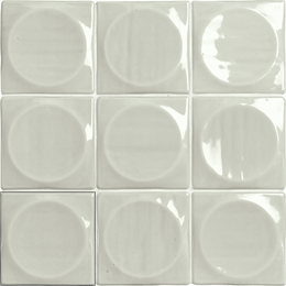 Glossy aqua ceramic tiles for stylish walls