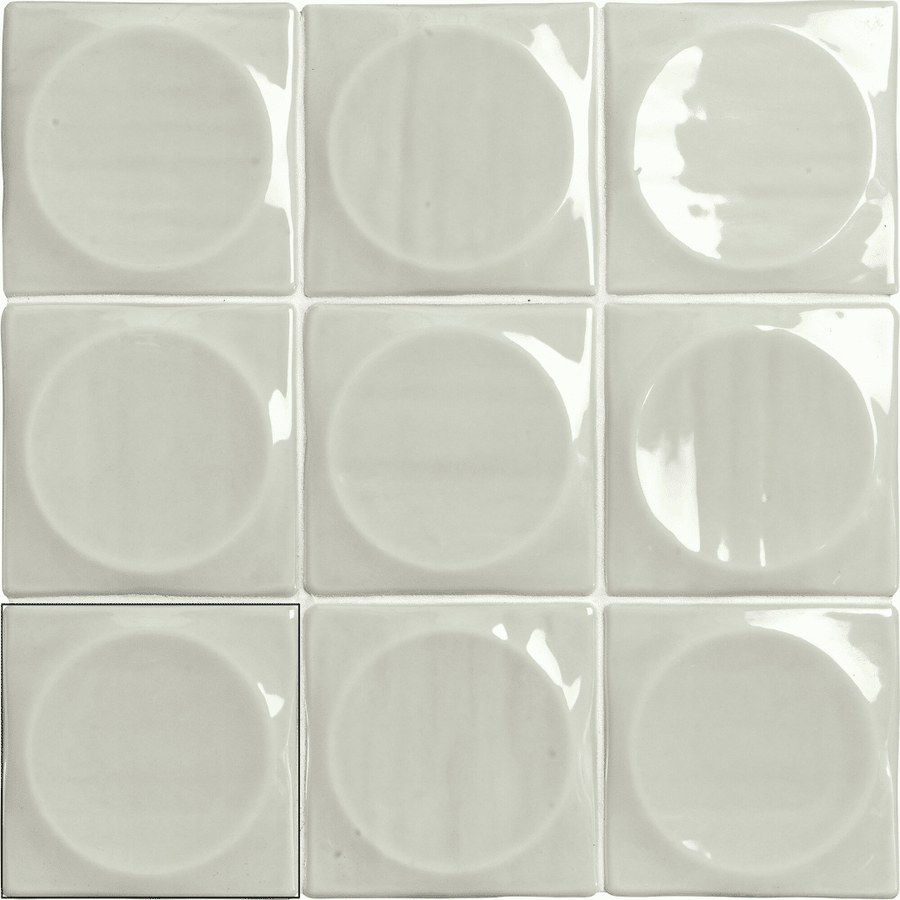 Glossy aqua ceramic tiles for stylish walls