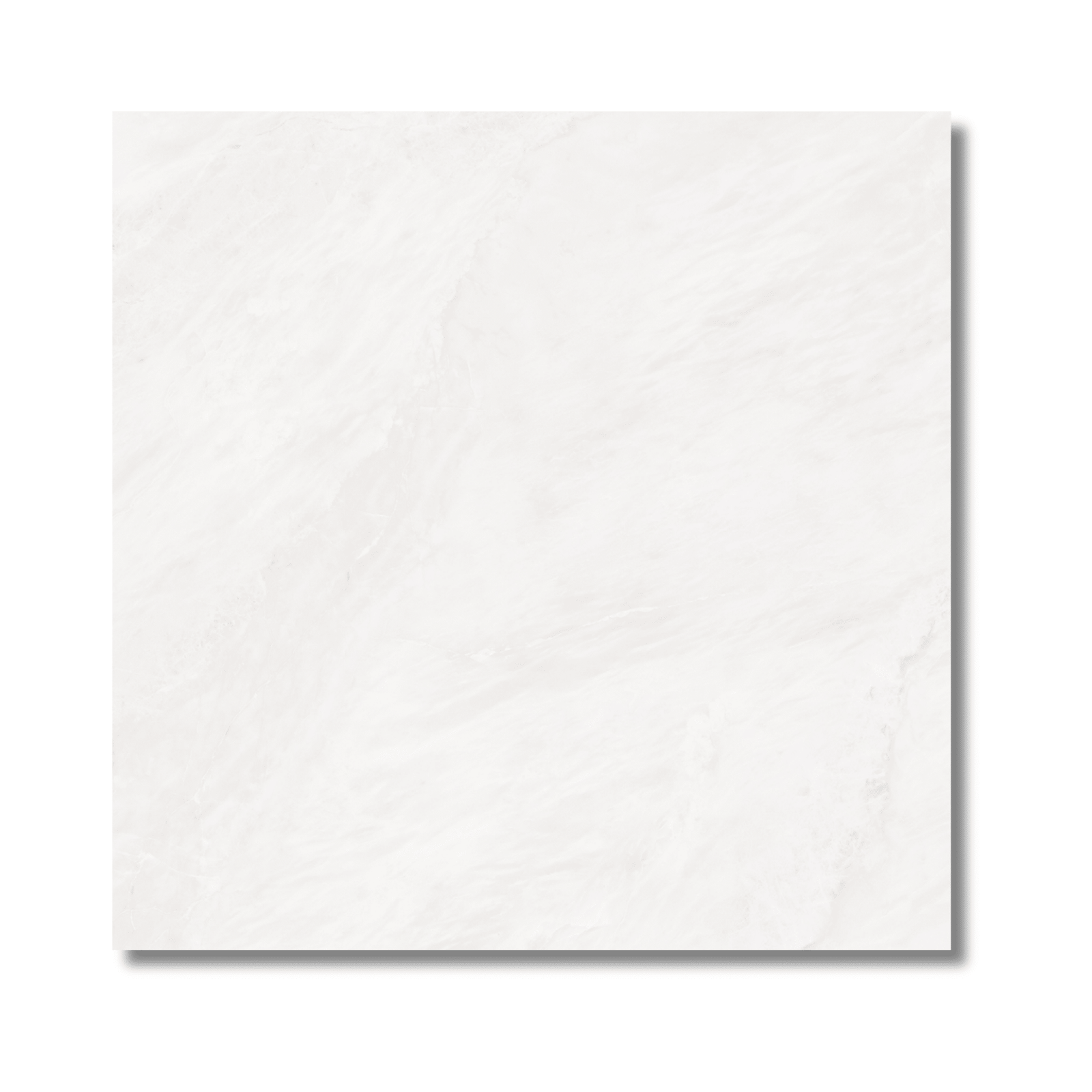Dune White polished porcelain tile