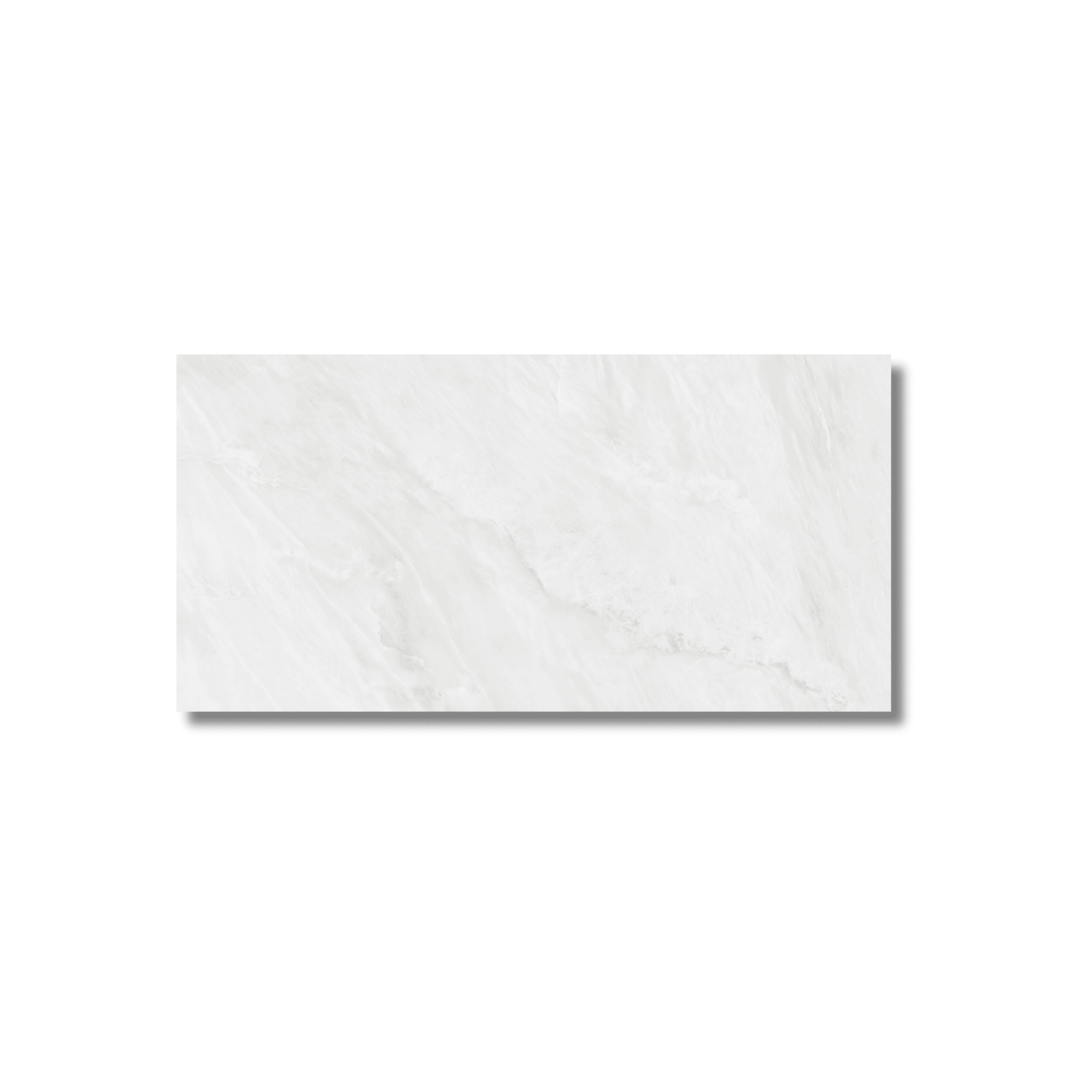 Modern polished porcelain floor tile white