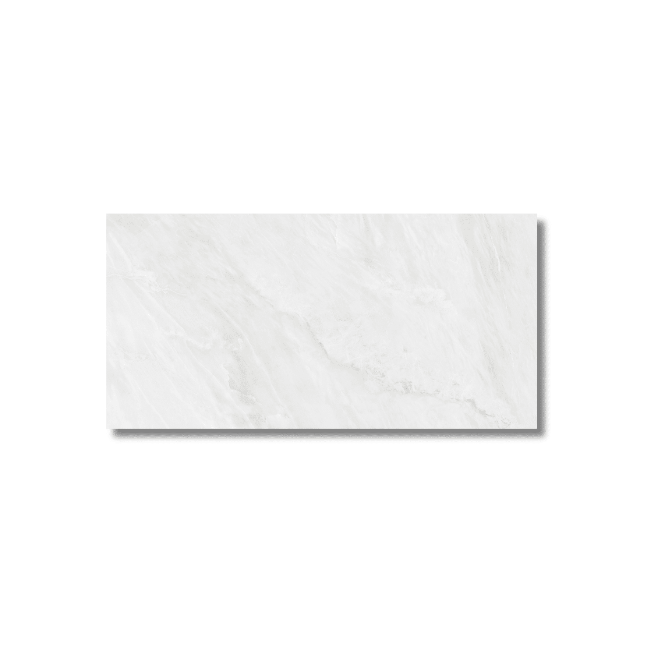 Modern polished porcelain floor tile white