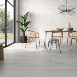 Grey matt porcelain floor tile
