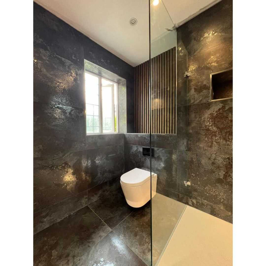 Dior Azul Blue 600X1200 Metal Effect Porcelain Tile - Real