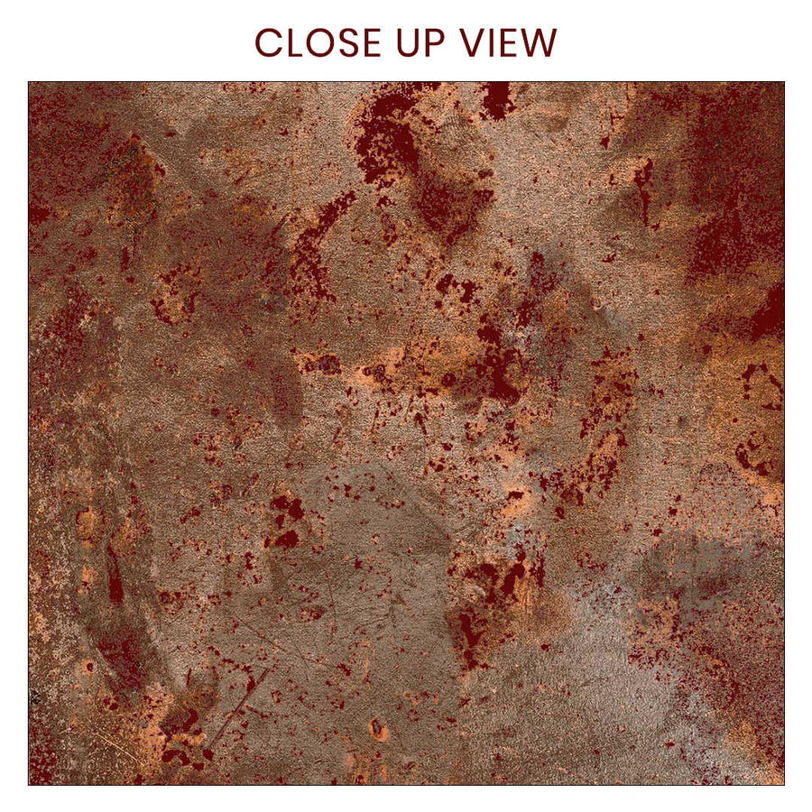 Dior Earth Brown 600x1200 Matt Metal Effect Porcelain Tile - Close Up